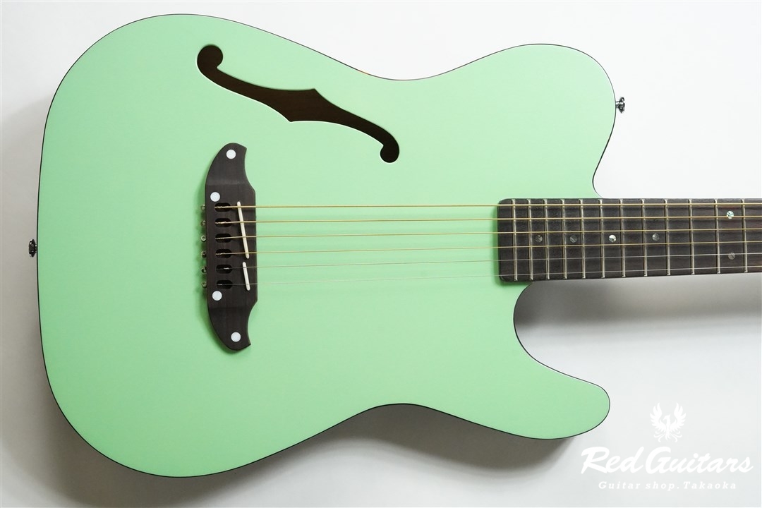 SCHECTER ORIENTAL LINE OL-FL-Satin Surf Green | Red Guitars